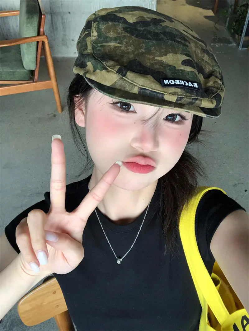 Women Camo Cap Spring Summer Hot Girls Fashion — feature 4