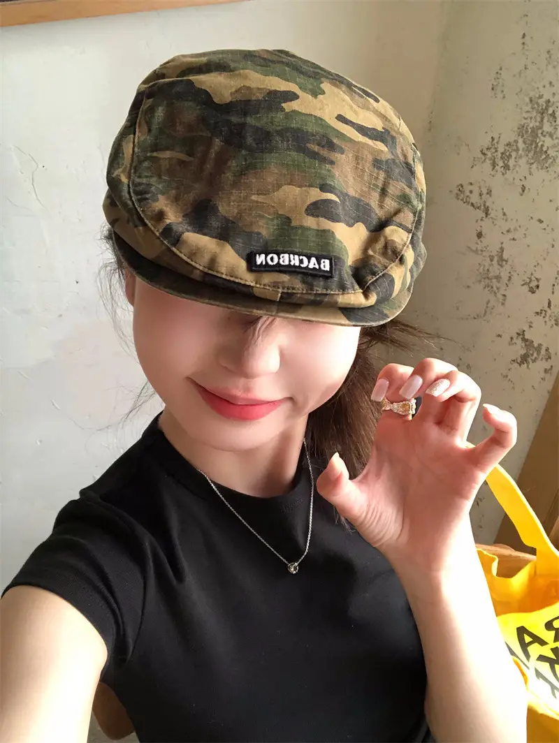 Women Camo Cap Spring Summer Hot Girls Fashion — feature 5