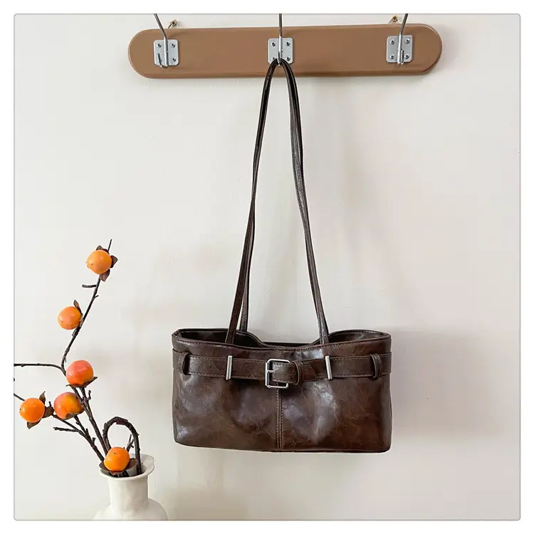 2025 Retro Brown Leather Shoulder Bag for Women — feature 27