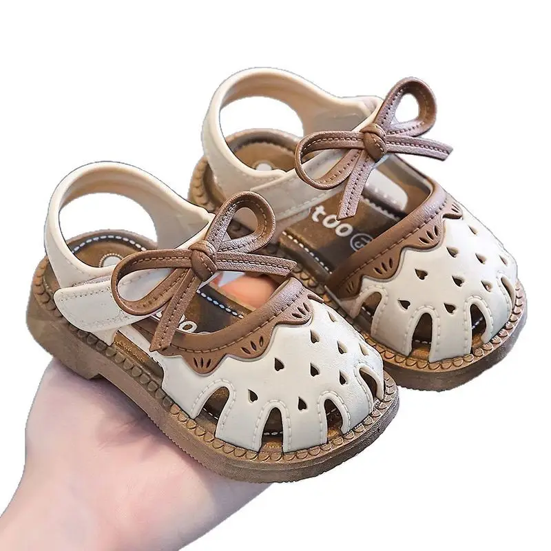 Baby Sandals Summer Soft Sole Non-Slip Baby Rubber Shoes