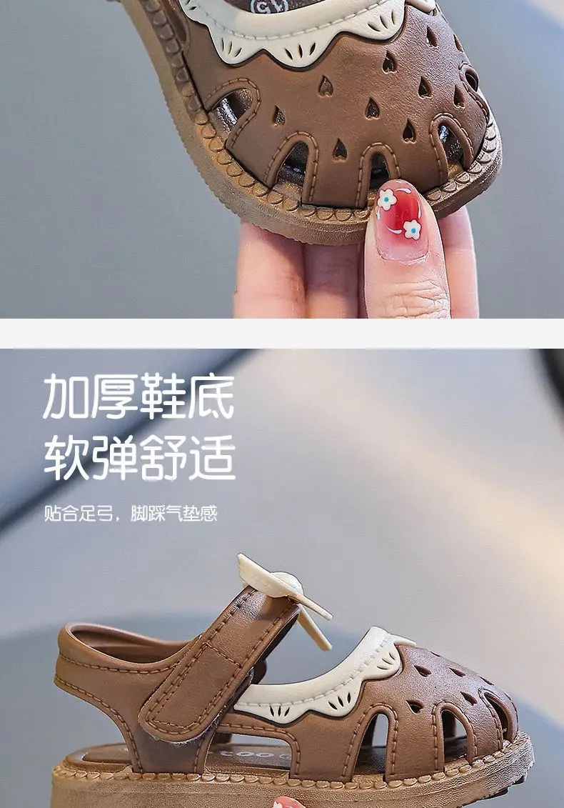 Baby Sandals Summer Soft Sole Non-Slip Baby Rubber Shoes — feature 5