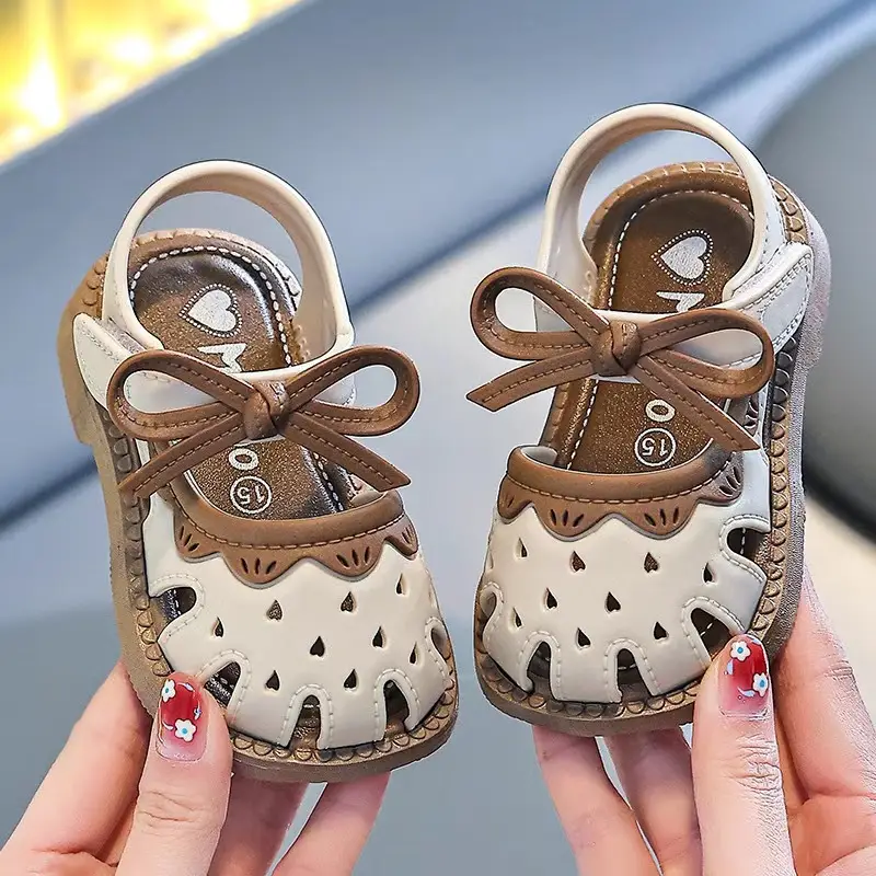 Baby Sandals Summer Soft Sole Non-Slip Baby Rubber Shoes