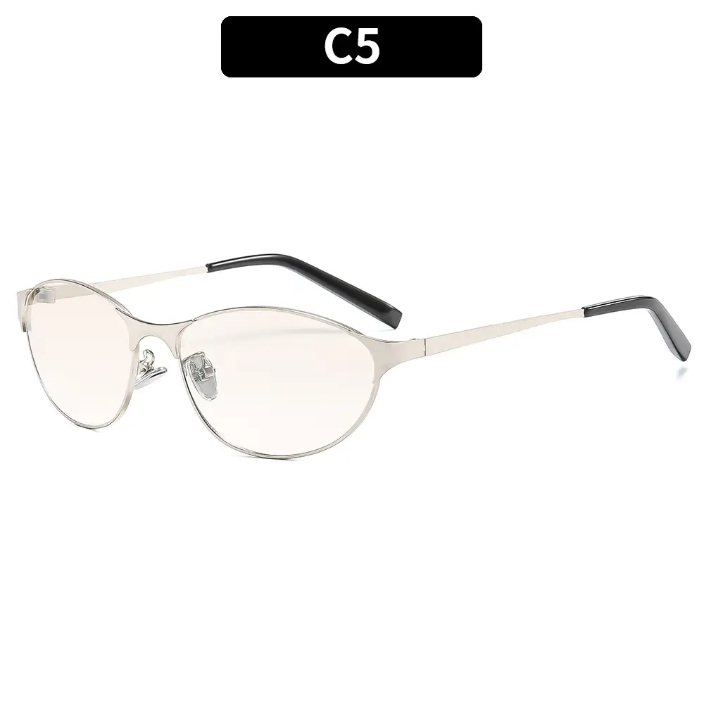 American Cat's Eye Wind Sunglasses Gold Frame