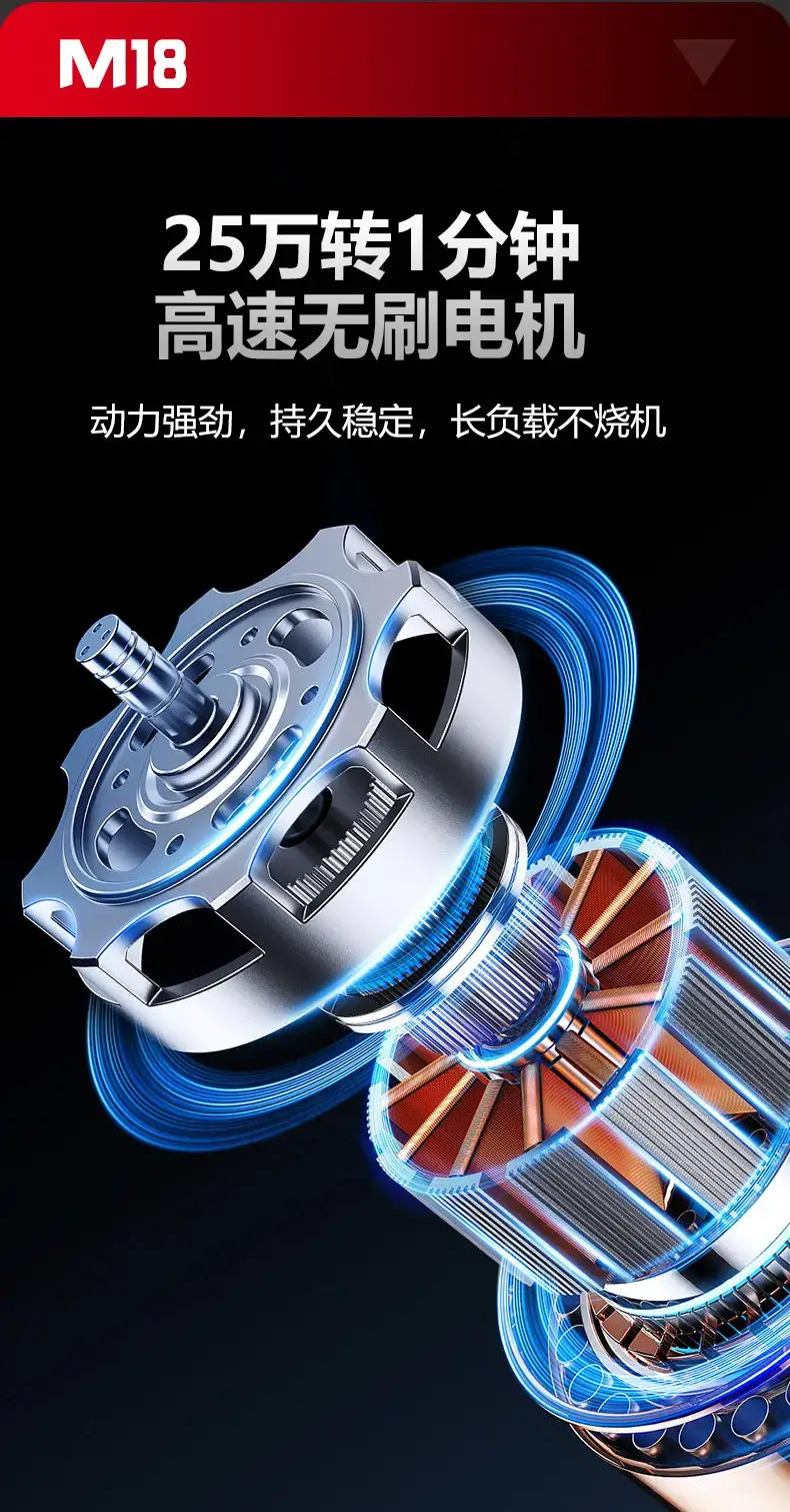 High-Speed Turbo Hair Dryer with Dust Collector — feature 24