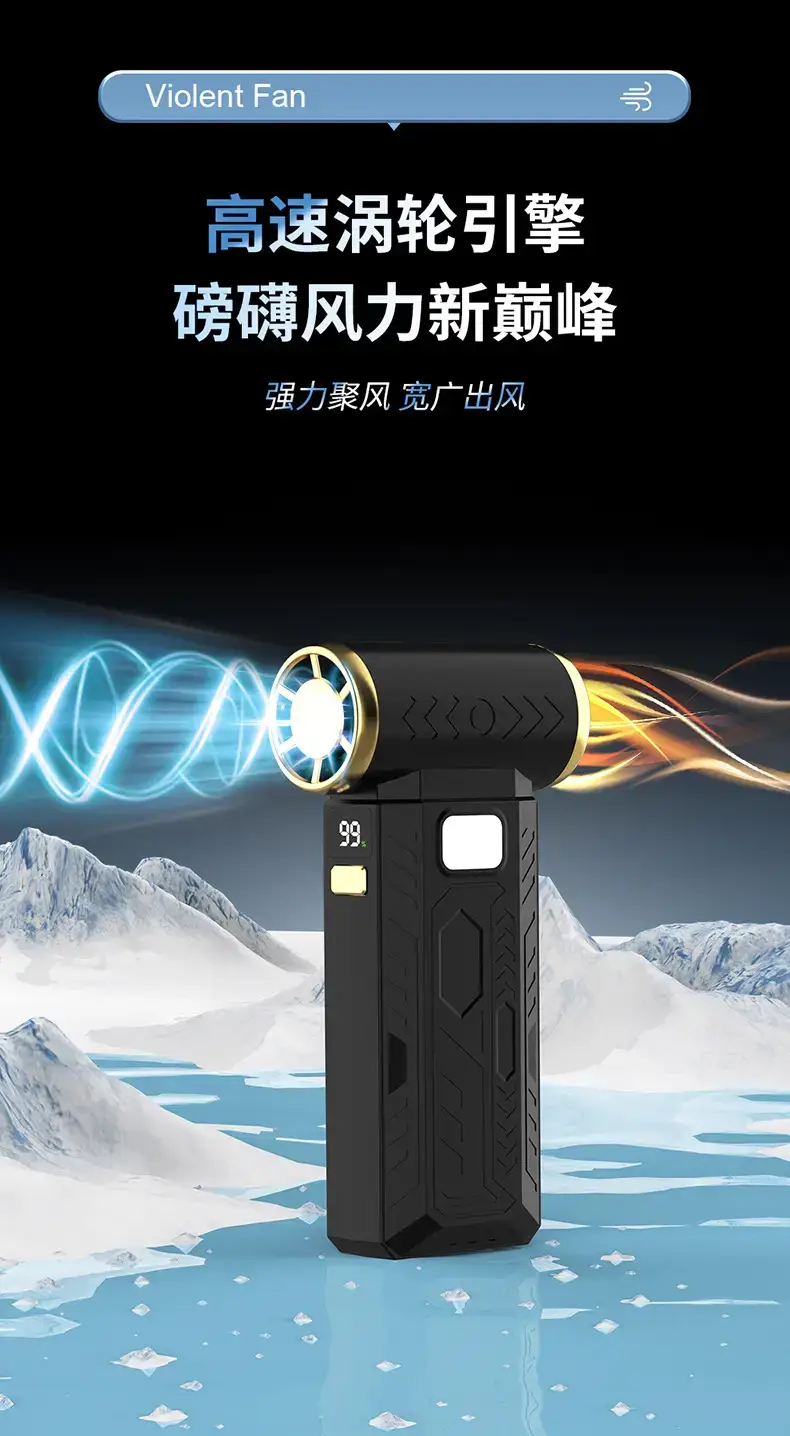 High-Speed Turbo Hair Dryer with Dust Collector — feature 7