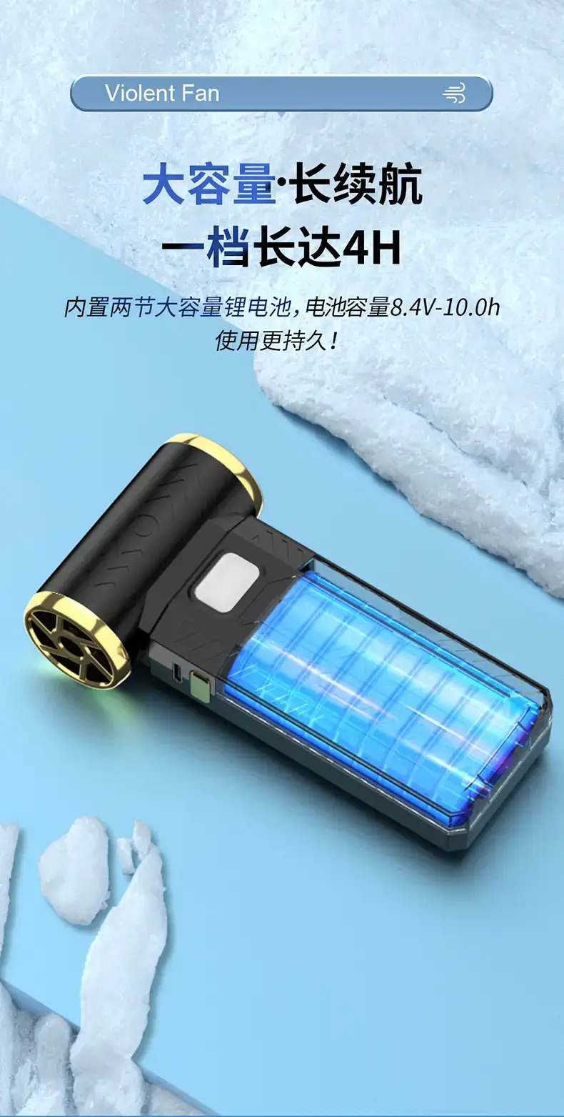 High-Speed Turbo Hair Dryer with Dust Collector — feature 8