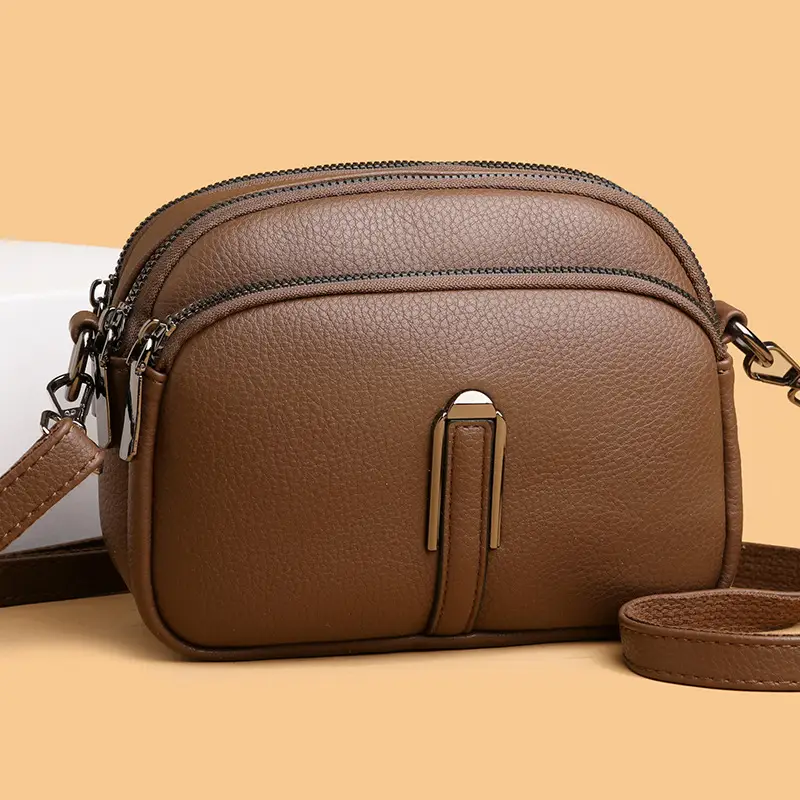 Black Textured Crossbody Bag for Women 2025 - Image 6