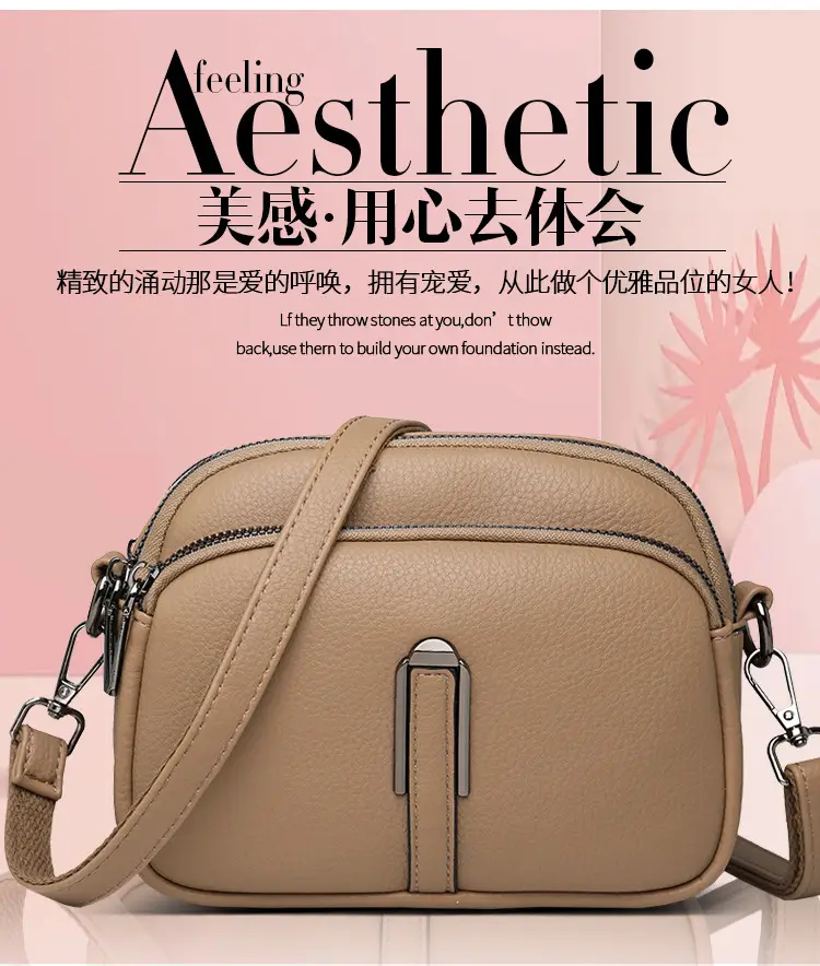 Black Textured Crossbody Bag for Women 2025 — feature 1