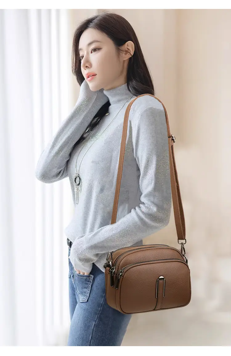 Black Textured Crossbody Bag for Women 2025 — feature 10