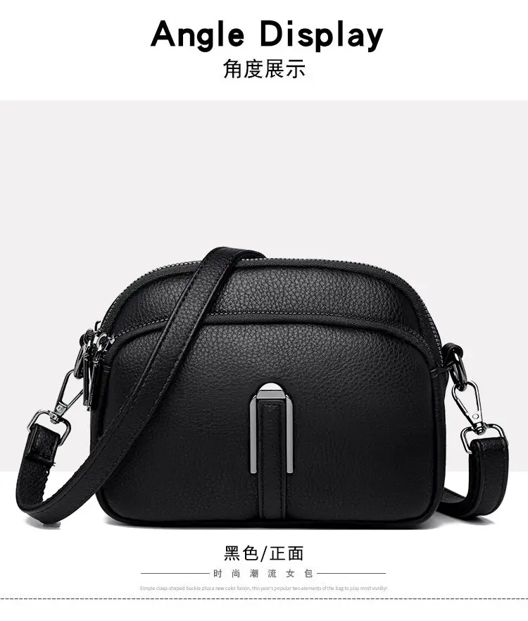 Black Textured Crossbody Bag for Women 2025 — feature 17