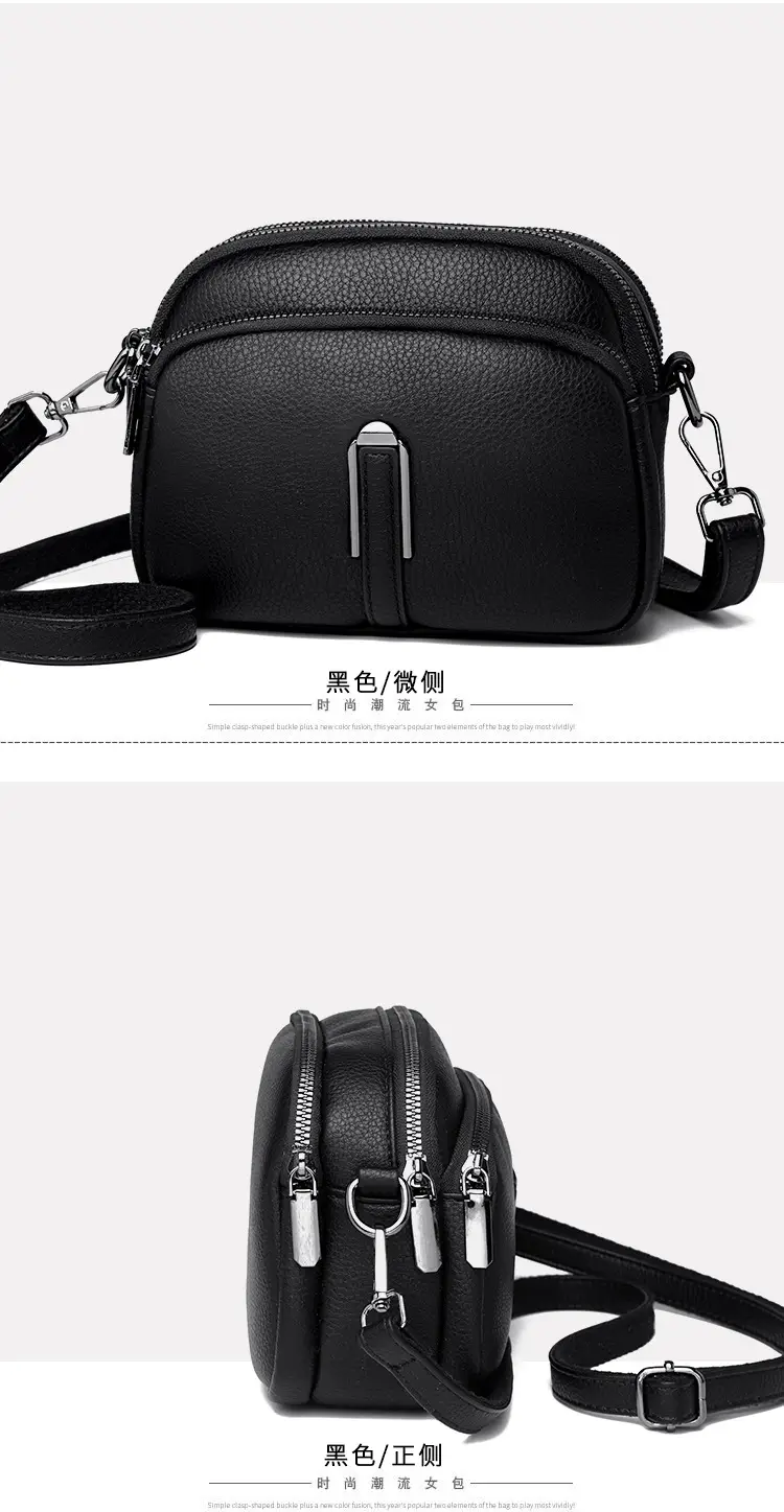 Black Textured Crossbody Bag for Women 2025 — feature 18