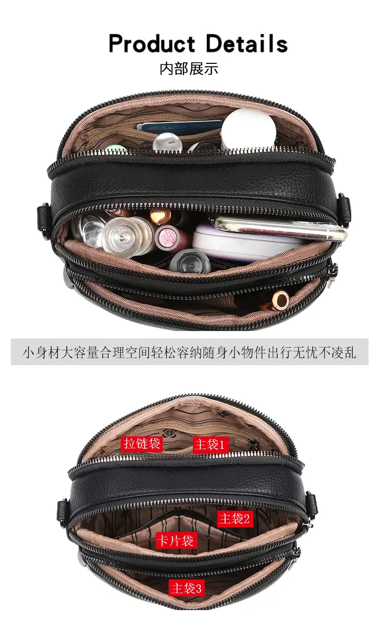 Black Textured Crossbody Bag for Women 2025 — feature 23