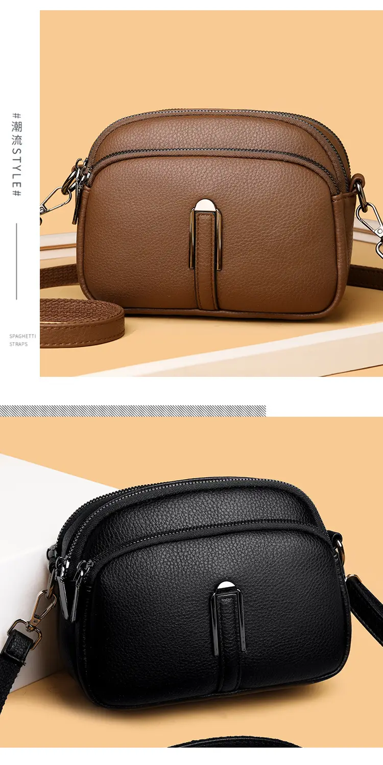 Black Textured Crossbody Bag for Women 2025 — feature 9