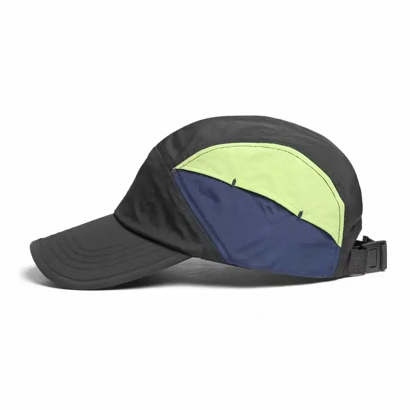 Men Color-Blocked Quick-Drying Baseball Cap with Duckbill Design - Image 3