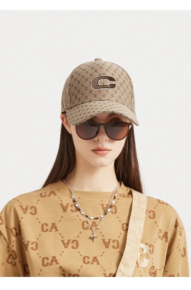 Men Black Embroidered Hip-Hop Cap Baseball Cap — feature 15