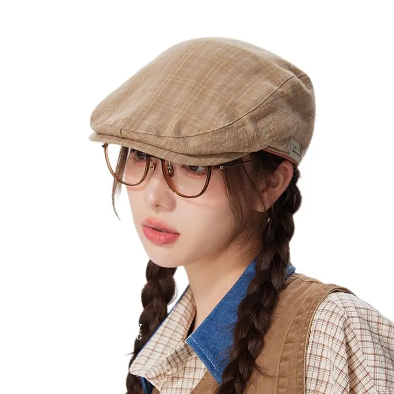 Korean Cotton Linen Adjustable Hat for Women Men - Image 6