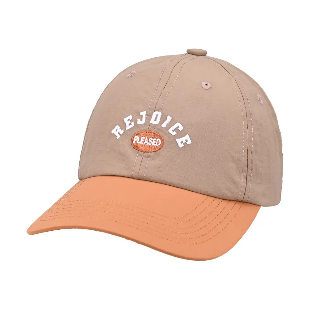 Rejoe Baseball Cap Cream Maroon Wholesale - Image 2