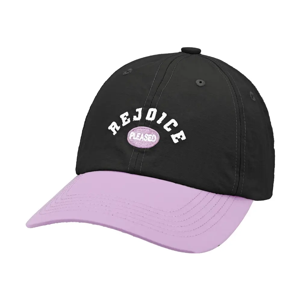 Rejoe Baseball Cap Cream Maroon Wholesale - Image 4