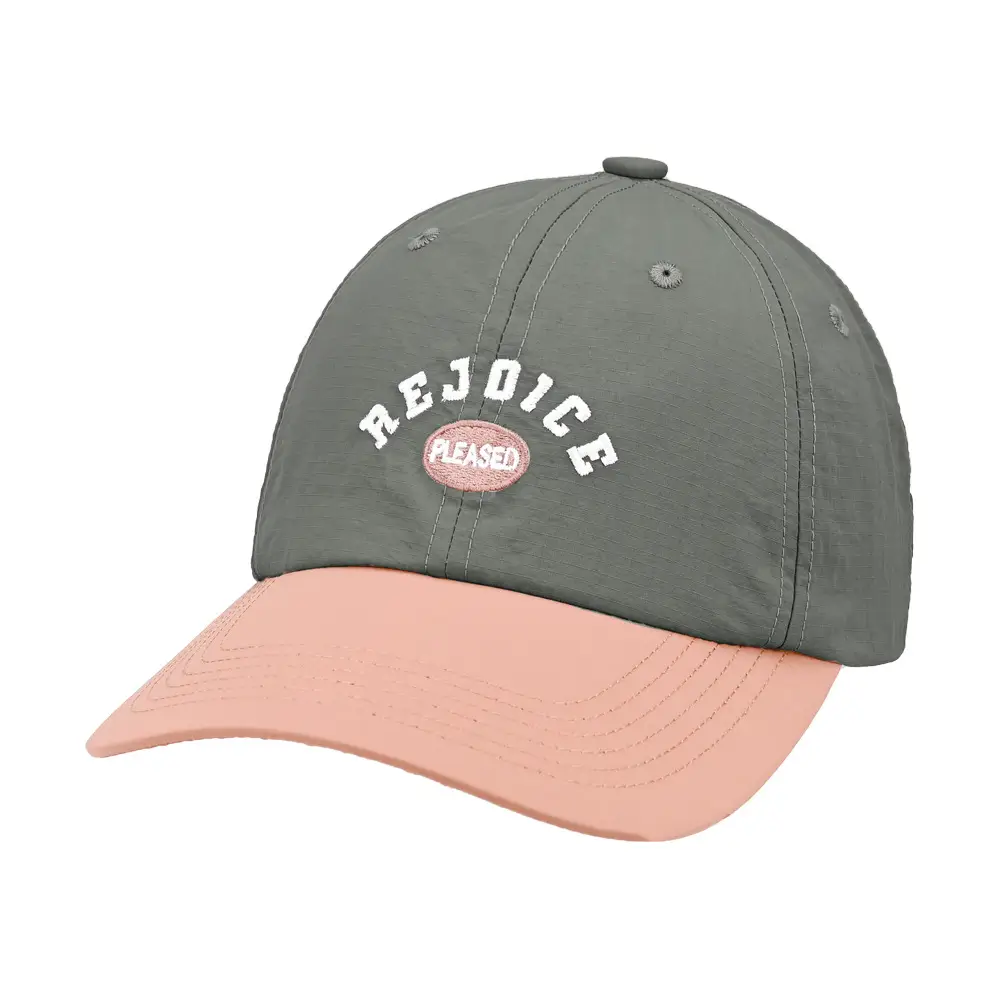 Rejoe Baseball Cap Cream Maroon Wholesale - Image 5