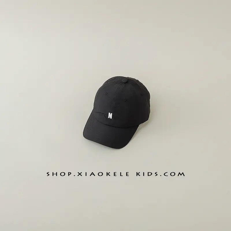 Black Kids Cap Sunscreen Baby Cap Quick-Dry - Image 5