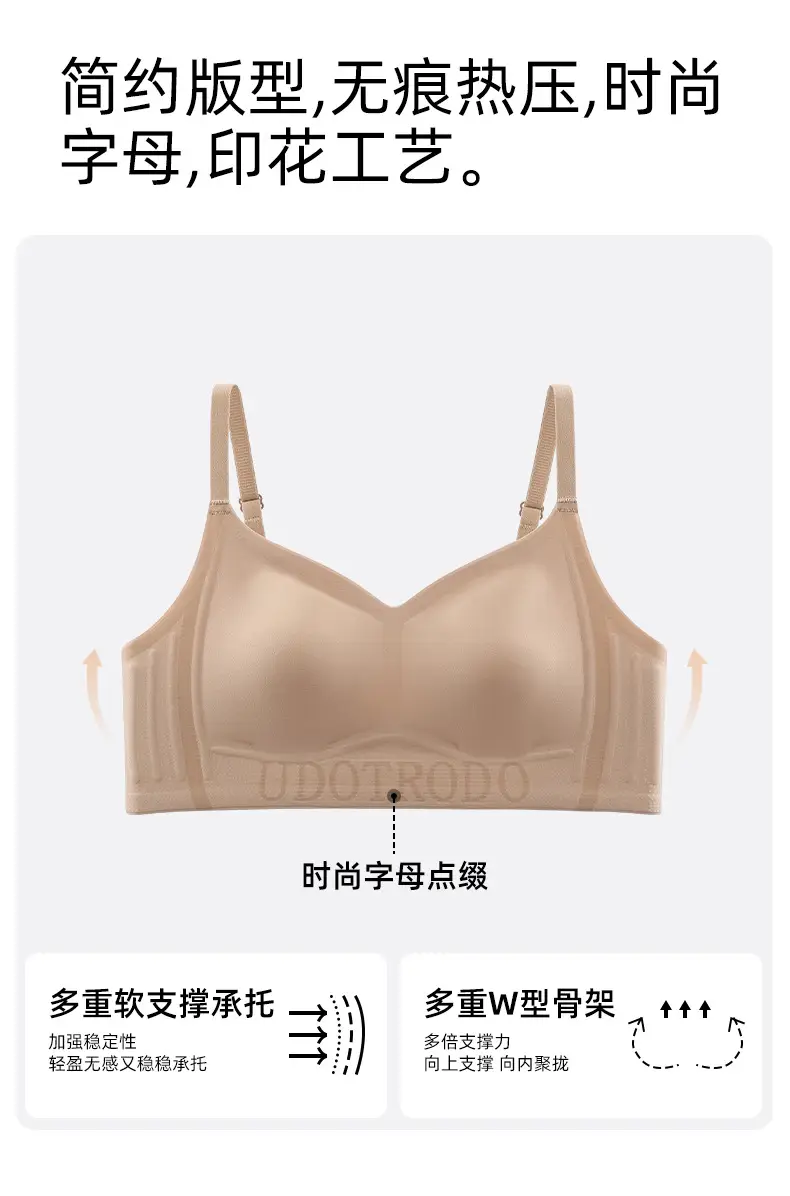 Nude Invisible Underwear Women Small Chest Sexy Nude — feature 3