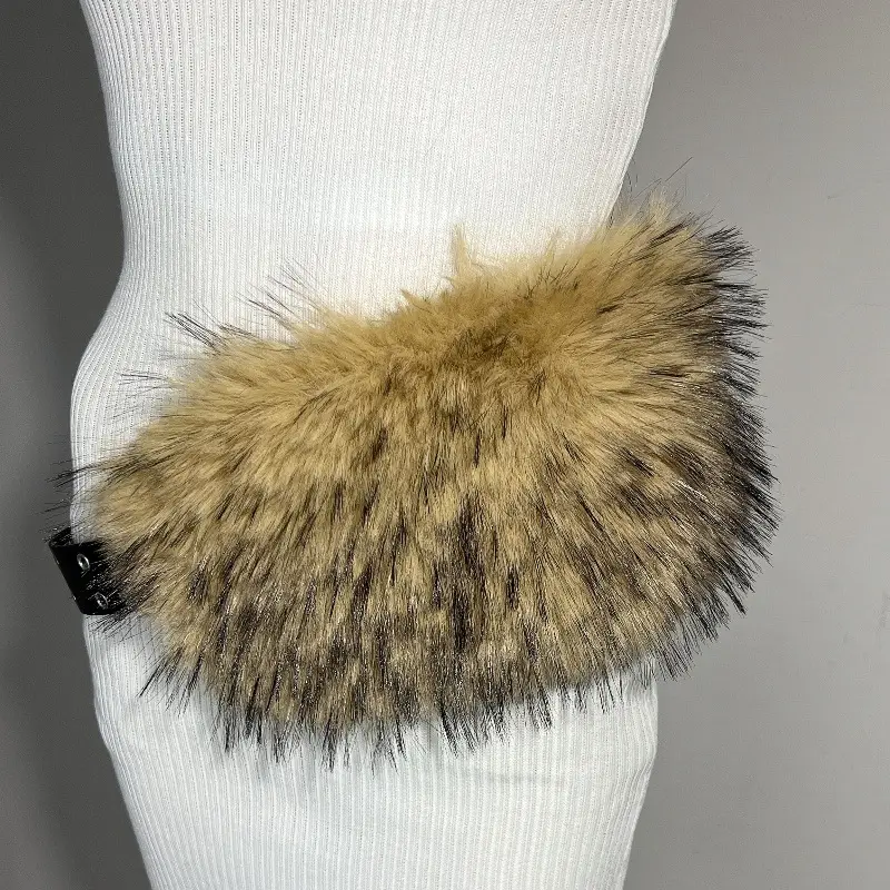 New Rabbit Fur Belt for Women Europe America Cross Border — feature 18