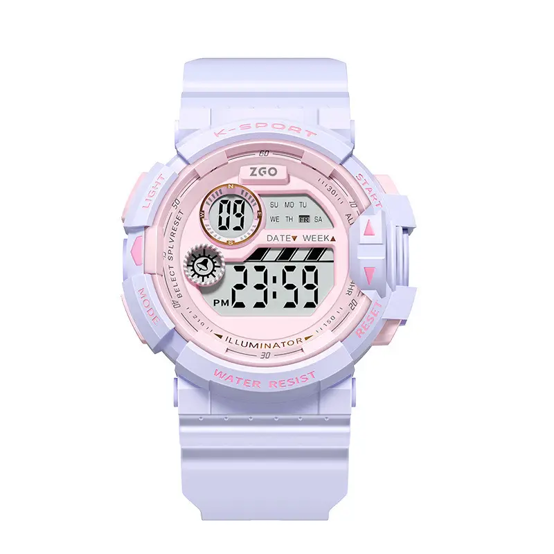 Women's Junior High School Sports Chronograph Watch