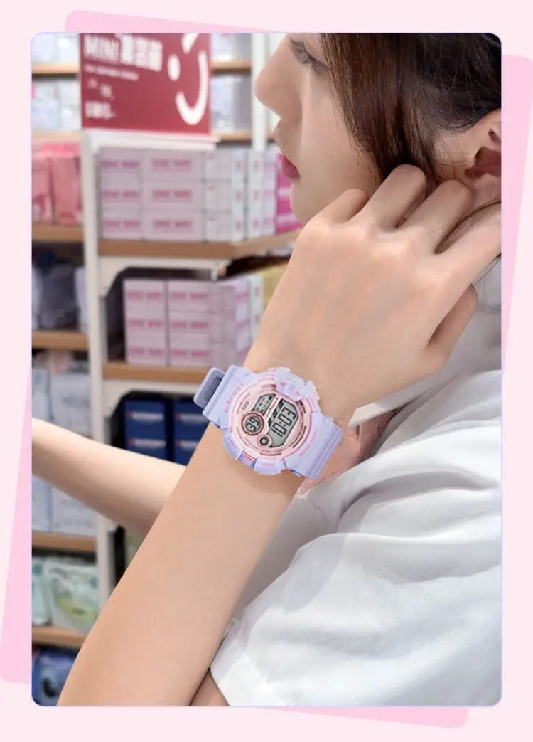 Women's Junior High School Sports Chronograph Watch — feature 16