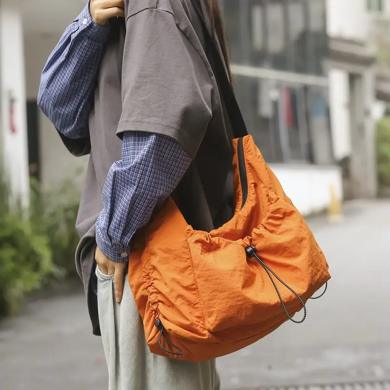 Orange Korean Style Crossbody Bag for Women