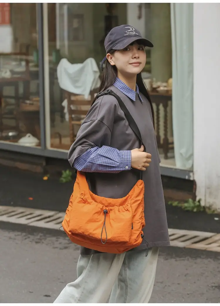 Orange Korean Style Crossbody Bag for Women — feature 20