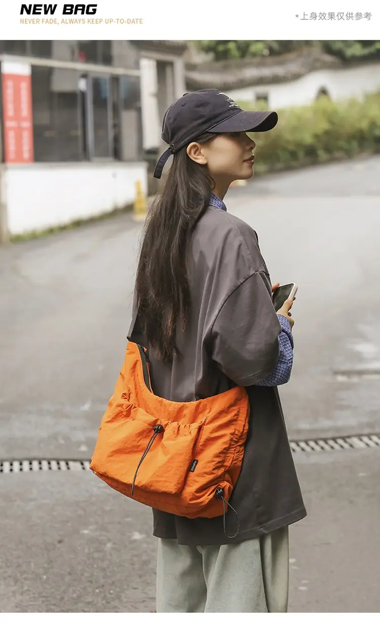 Orange Korean Style Crossbody Bag for Women — feature 3