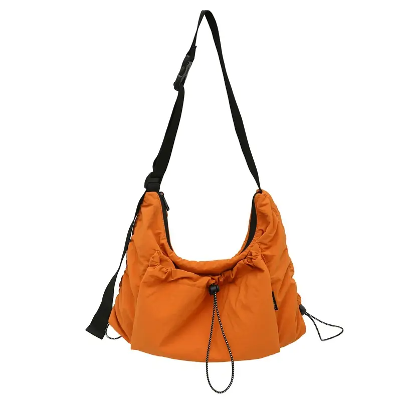 Orange Korean Style Crossbody Bag for Women