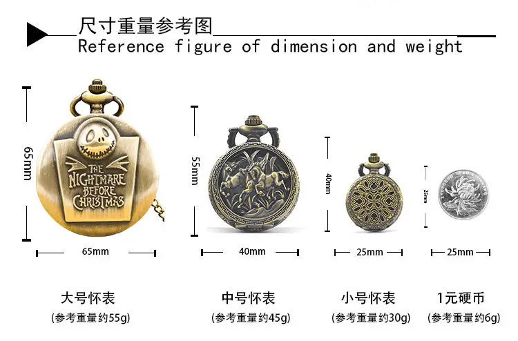 European Retro Classic Pocket Watch with Totoro Design — feature 11