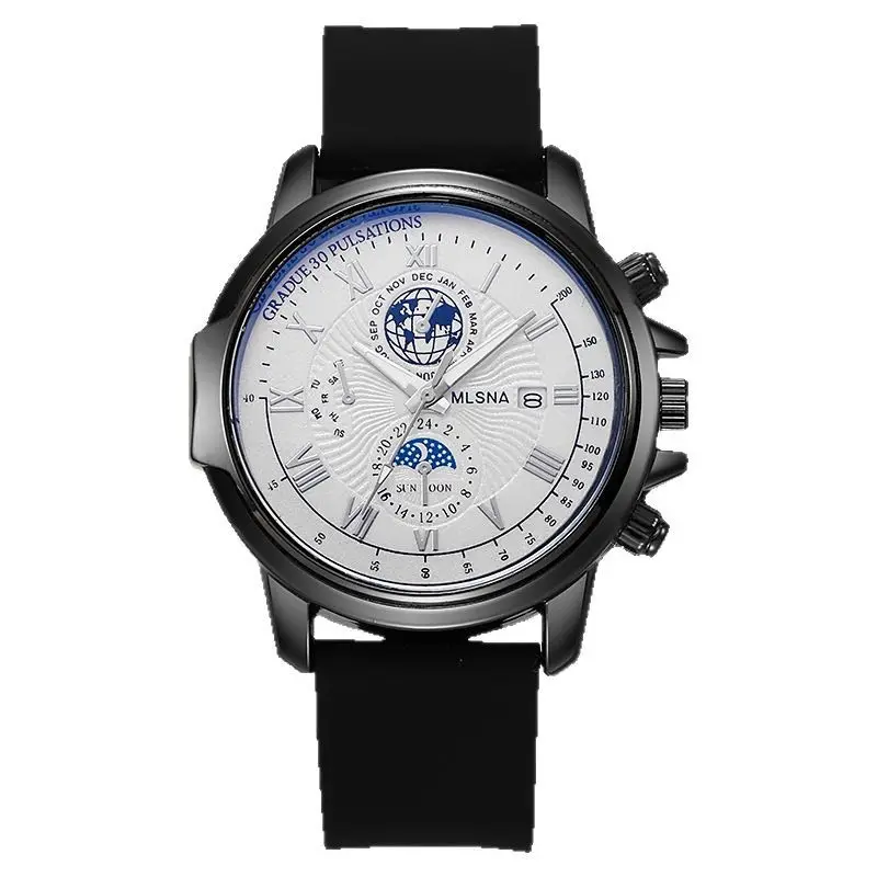 Men's Luminous Quartz Watch with Compass & Calendar - Image 10