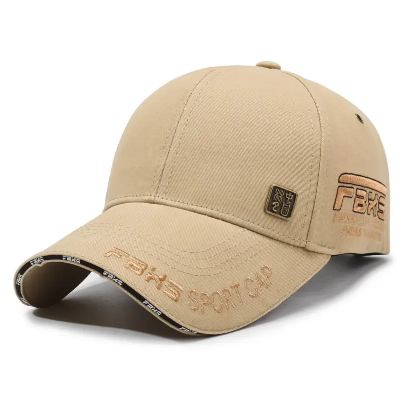 Men's Black Embroidered Baseball Cap Sport Cap - Image 4