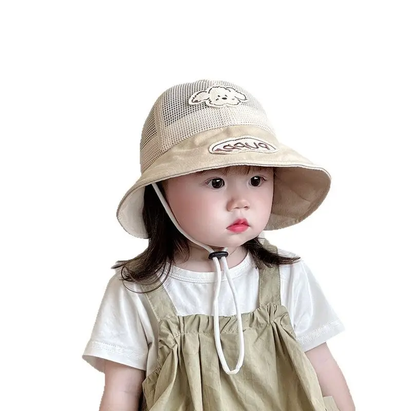Baby Sun Hat with Big Brim Mesh Cap - Image 8