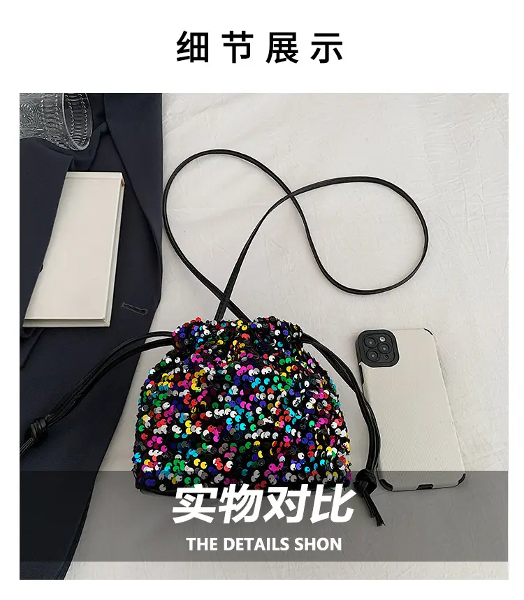2025 Sequin Crossbody Bag for Women — feature 3