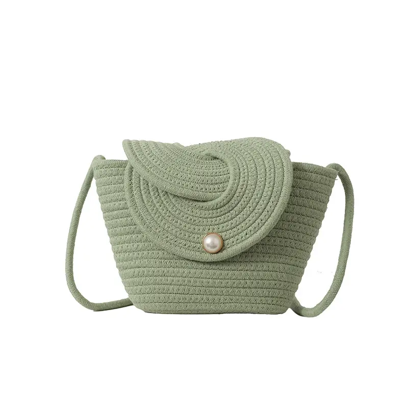 Artistic Crossbody Bag for Women, Large Capacity, Woven Design
