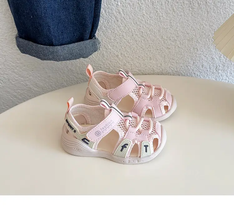 Baby Toddler Sandals 2026 Grey Non-Slip Soft-Soled — feature 11