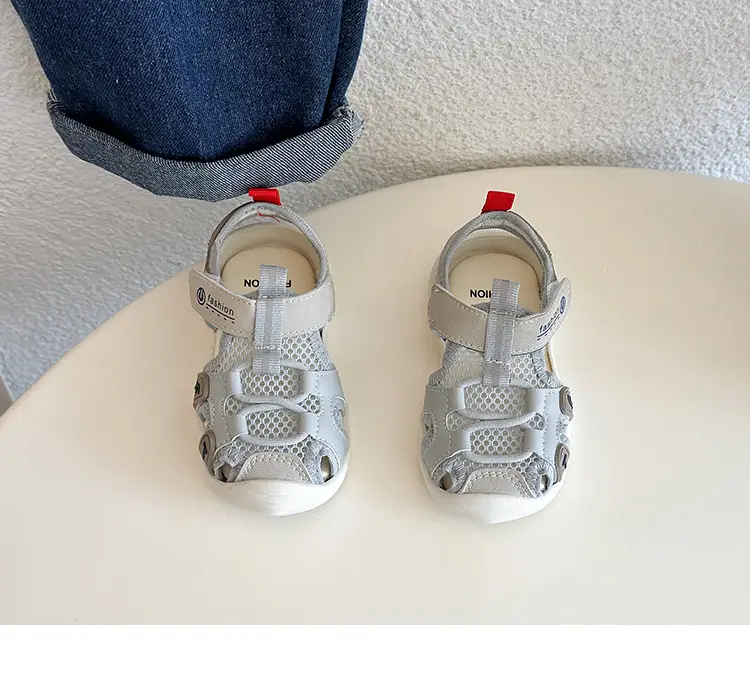 Baby Toddler Sandals 2026 Grey Non-Slip Soft-Soled — feature 14