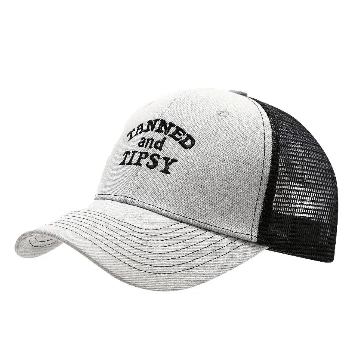 Tanned and Tipsy Mesh Cap Black - Image 10