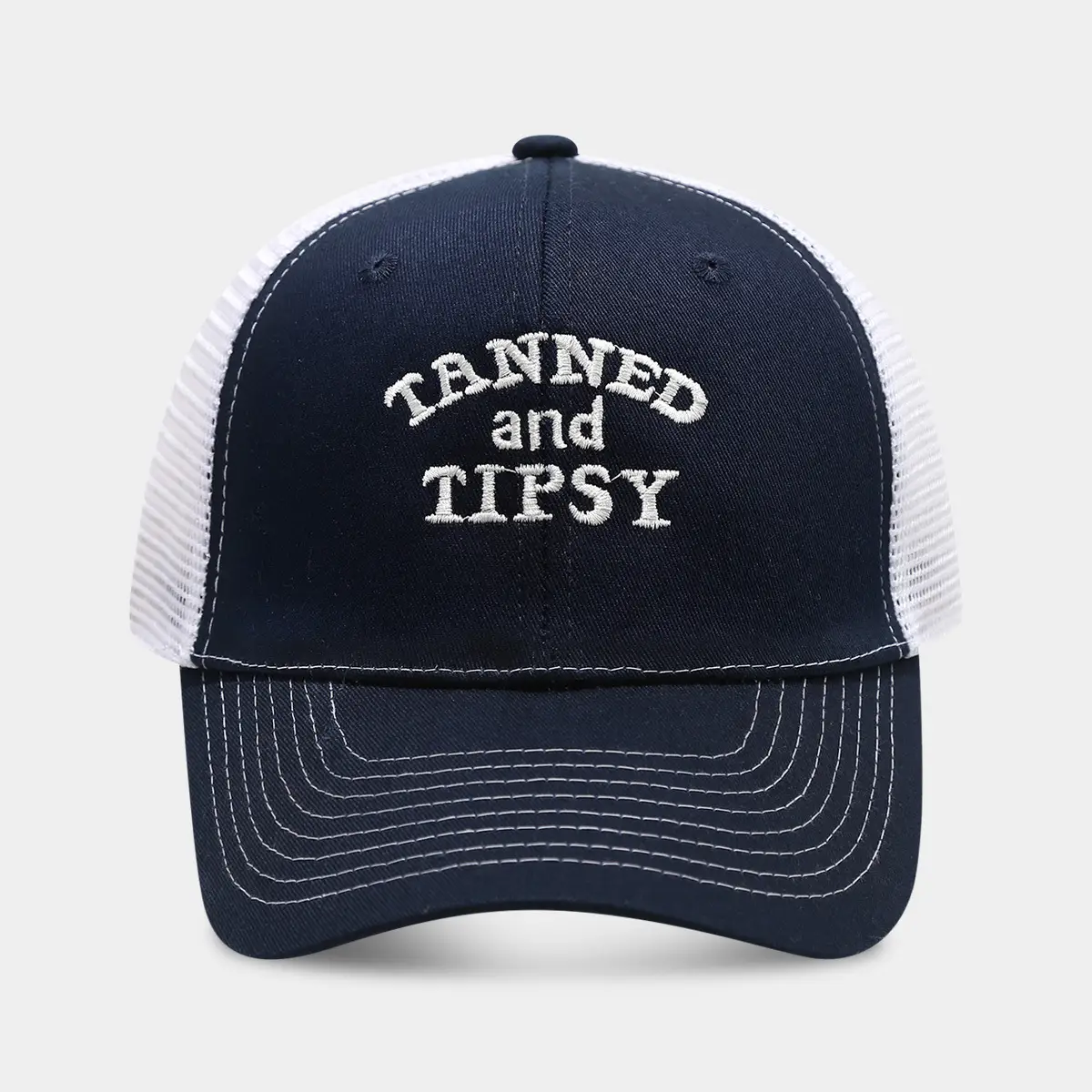 Tanned and Tipsy Mesh Cap Black - Image 3