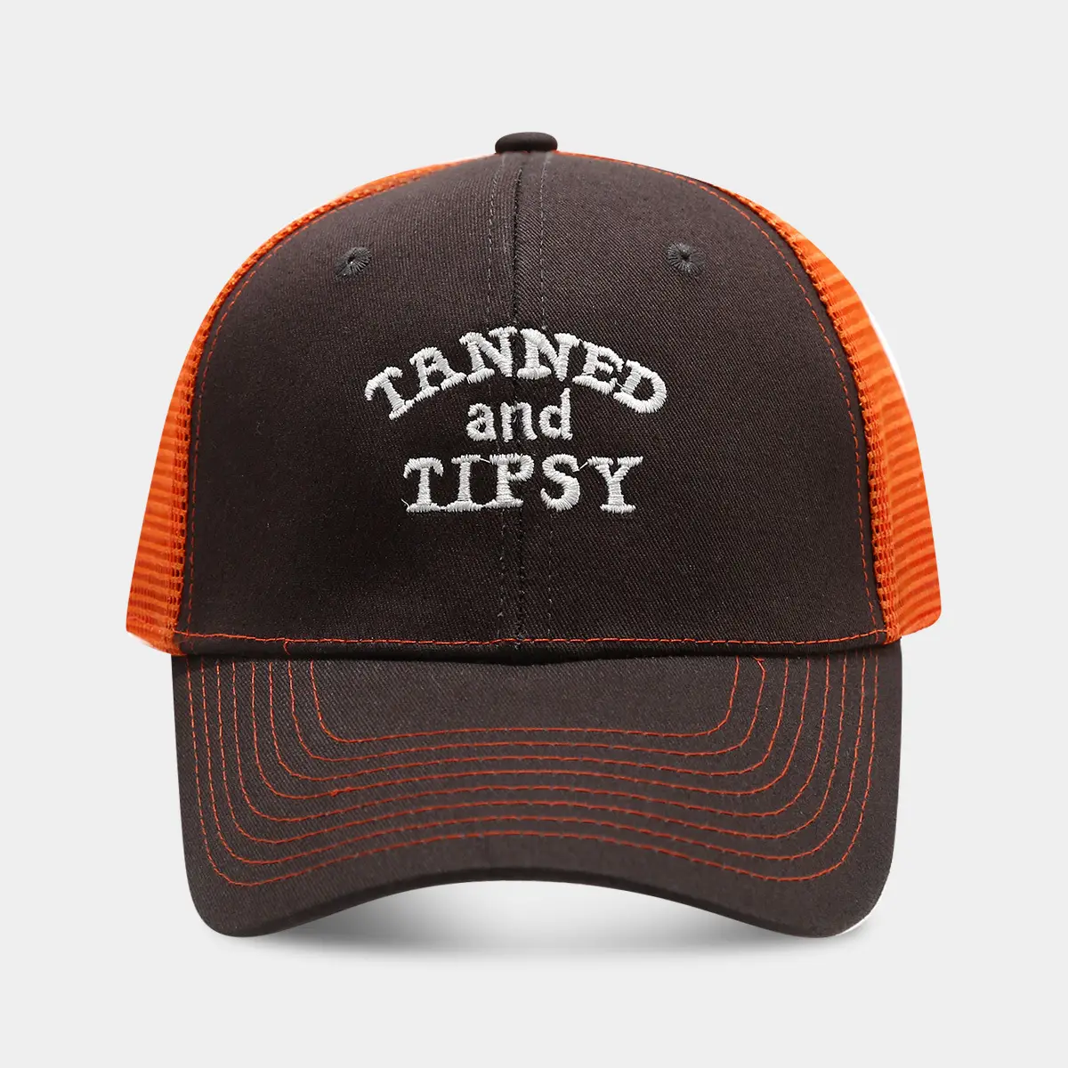 Tanned and Tipsy Mesh Cap Black - Image 5