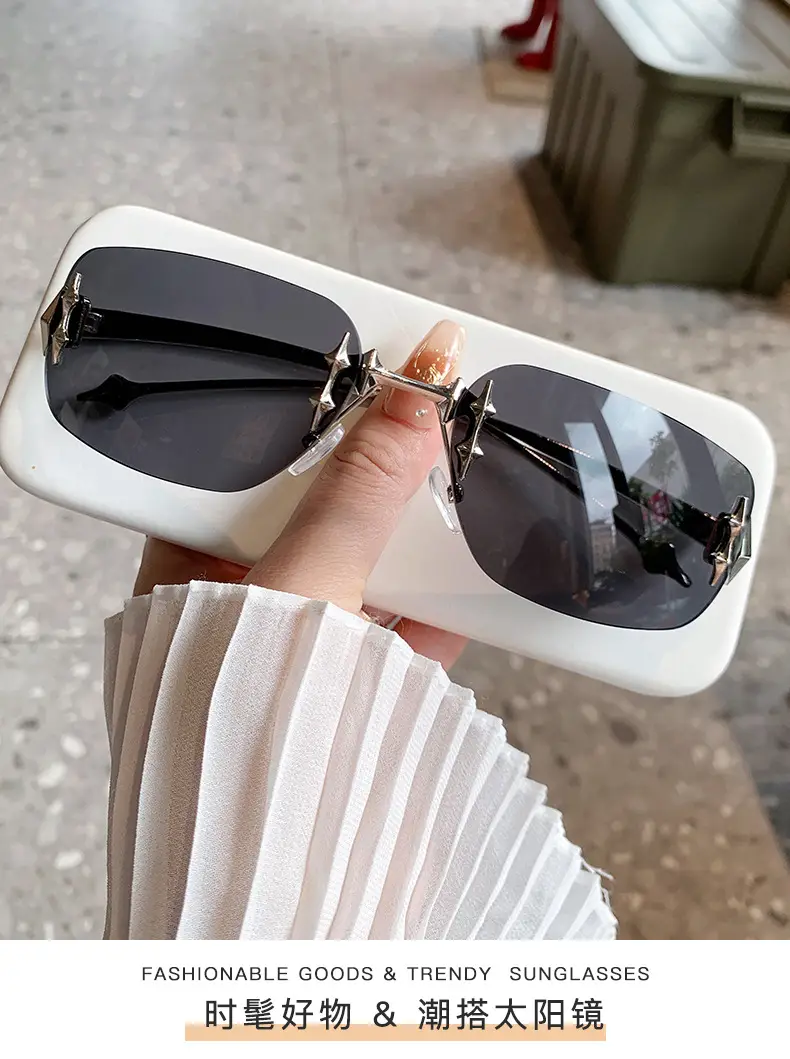 New Fashionable Frameless Sunglasses for Women — feature 6