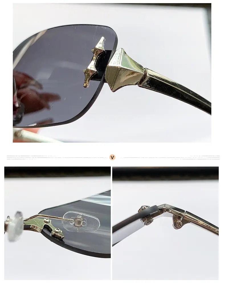 New Fashionable Frameless Sunglasses for Women — feature 9