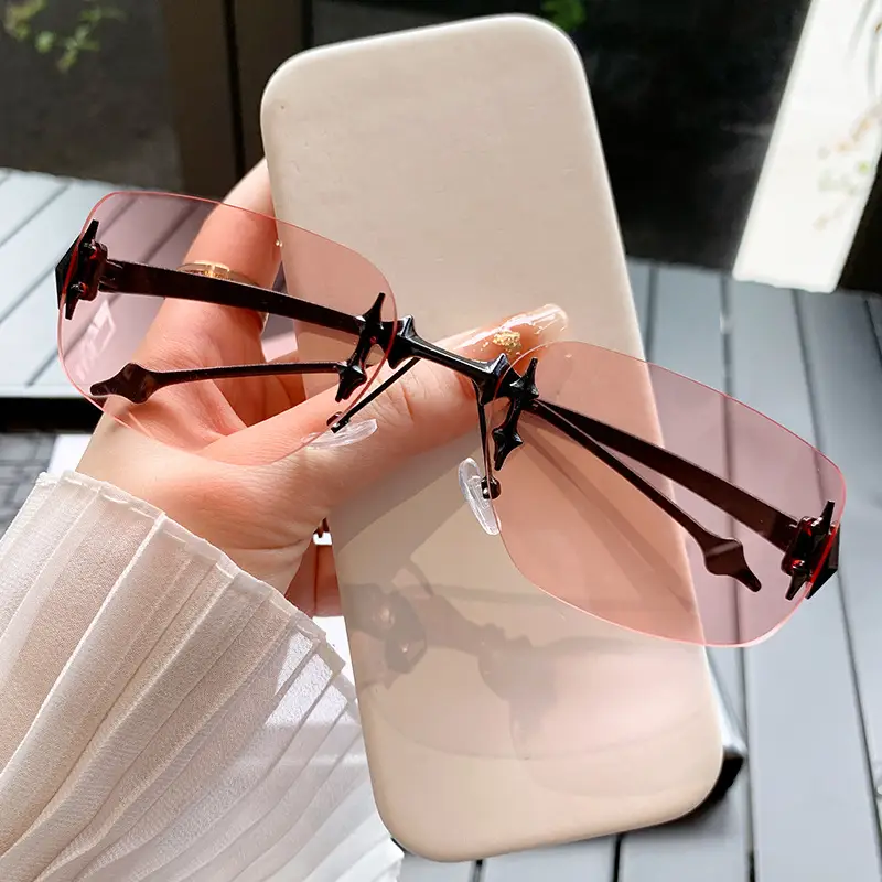 New Fashionable Frameless Sunglasses for Women