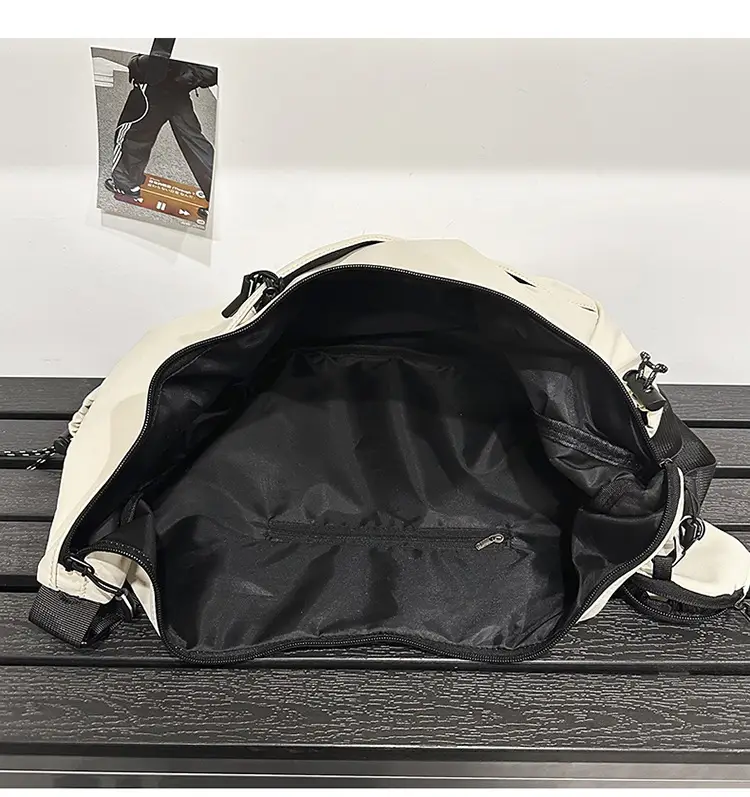 Men's Grey Crossbody Bag 2025 Casual Commuter Large Capacity — feature 39