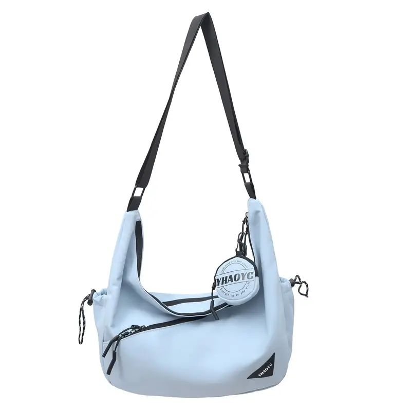 Men's Grey Crossbody Bag 2025 Casual Commuter Large Capacity — feature 41