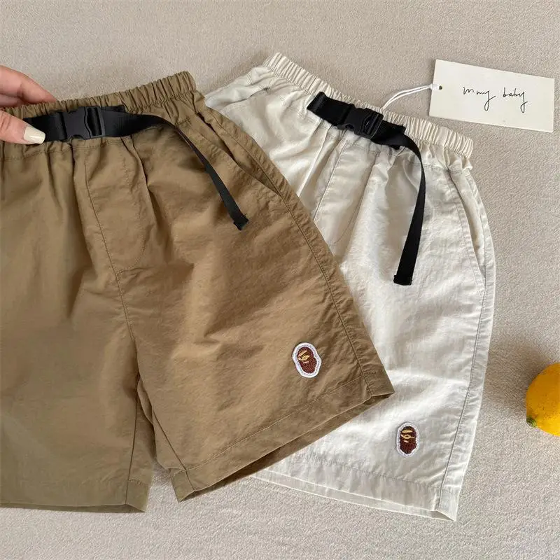Lime Kids Shorts Summer New Boys Japanese Belt — feature 11