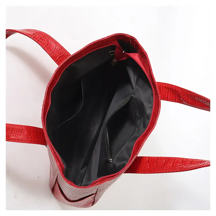 Red Croc PU Leather Crossbody Bag for Women — feature 20